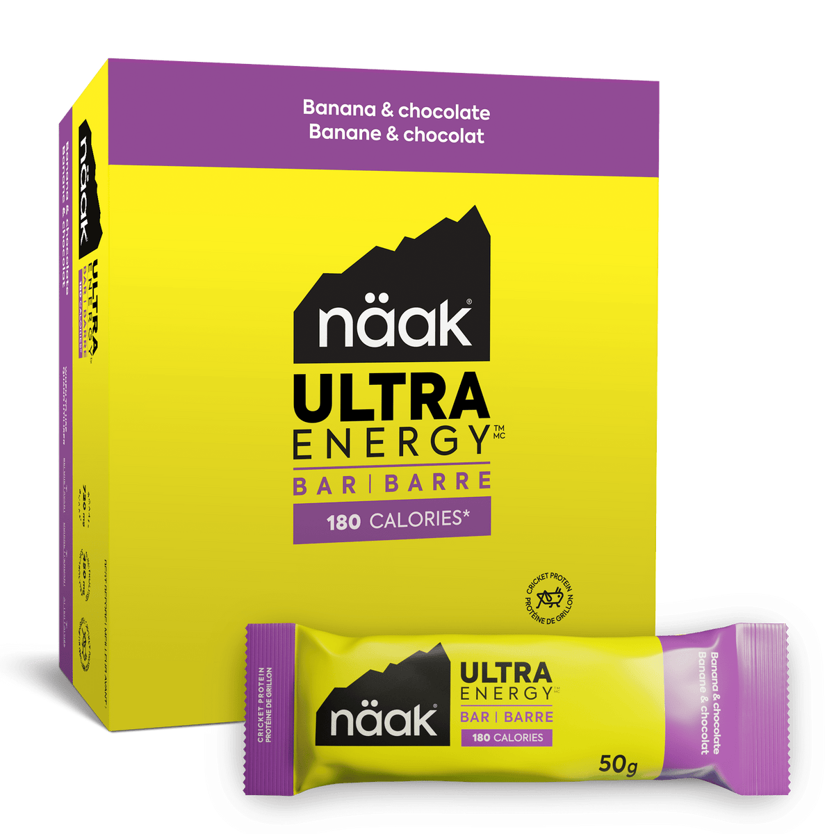 Näak Energy Bar Energy Bar | Banana &amp; Chocolate