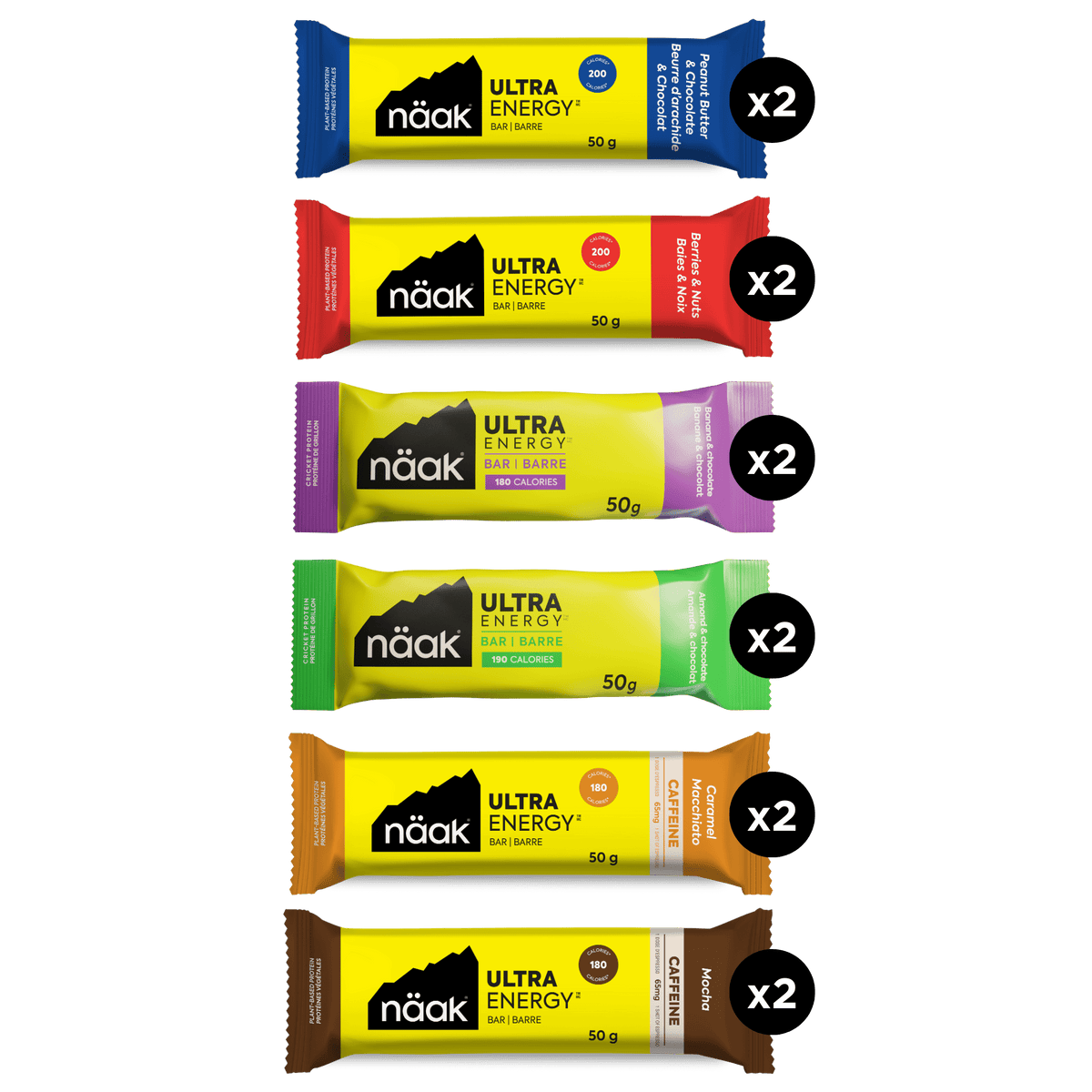 Näak Energy Bar Energy Bar | Ultimate Pack
