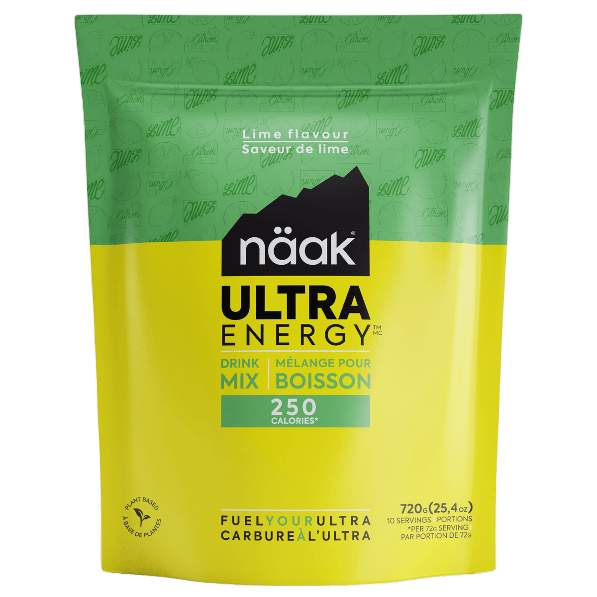 Näak Energy Drink Mix Energy Drink Mix | Lime - 720g Bag